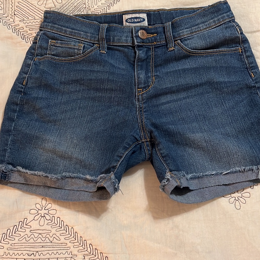 Old Navy girls jean shorts sz 12